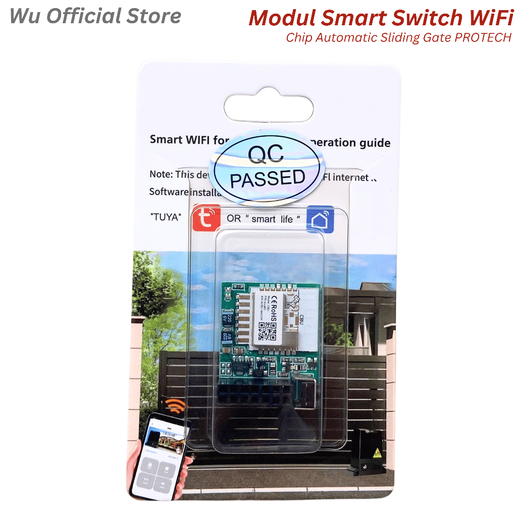 Jual Modul Smart Switch WiFi Chip Automatic Sliding Gate Buka Tutup ...