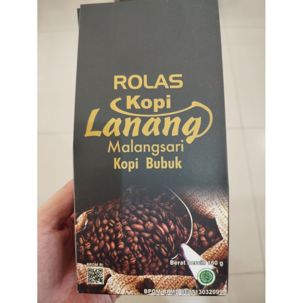 Jual ROLAS Kopi Bubuk Lanang Malangsari 160gr | Shopee Indonesia
