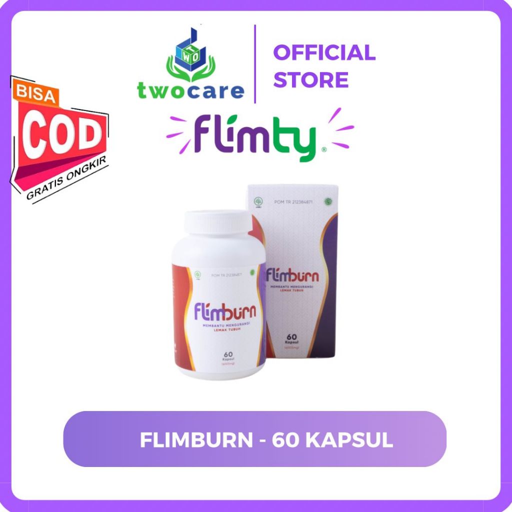 Jual FLIMBURN 1 Botol 60 Kapsul - FLIM BURN DIET BY FLIMTY BPOM & HALAL ...