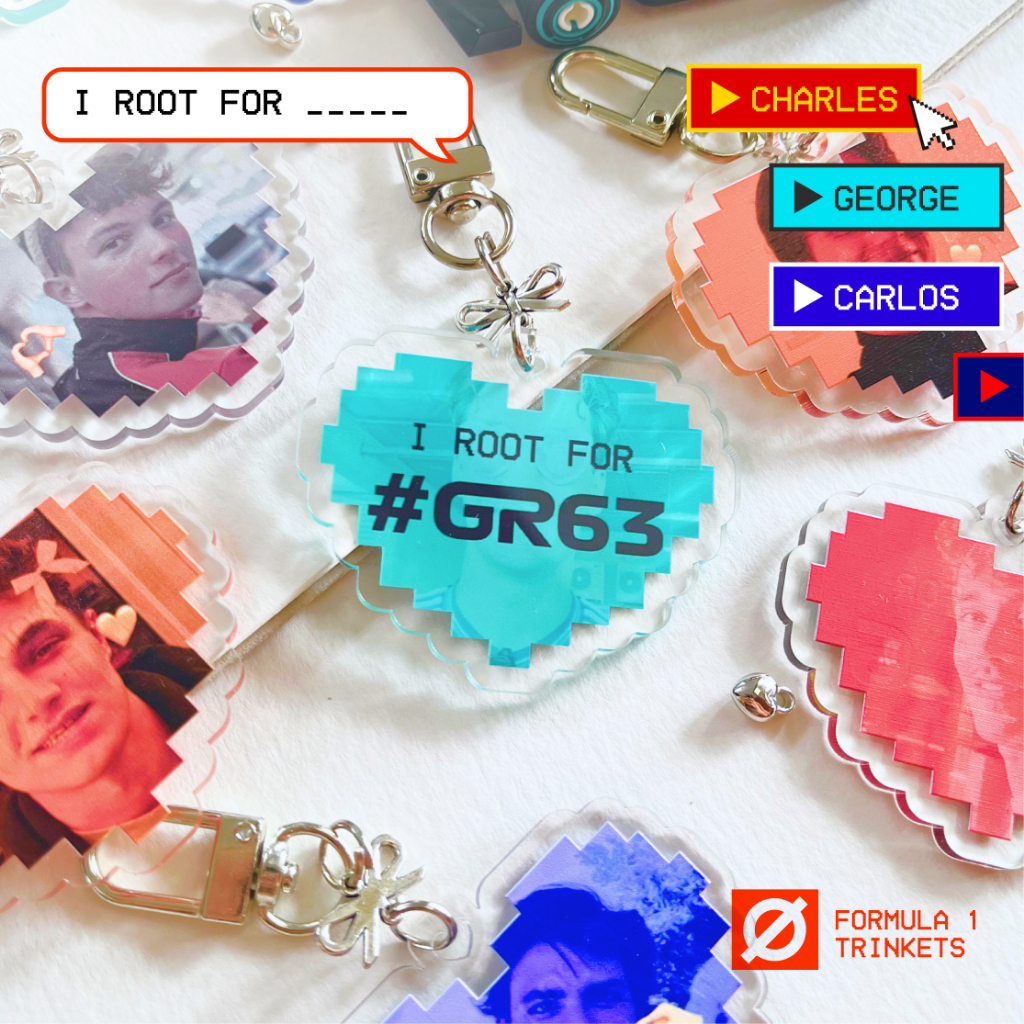 Jual Formula 1 Keychain Driver I Root For - Gantungan Kunci F1 ...