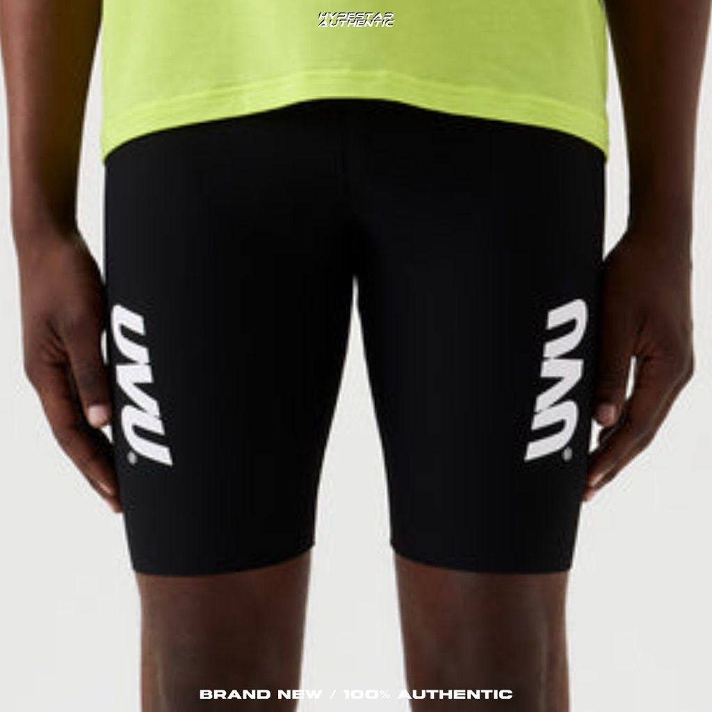 Jual UVU Half Tight 2.0 Running Pants Black and Pink (100