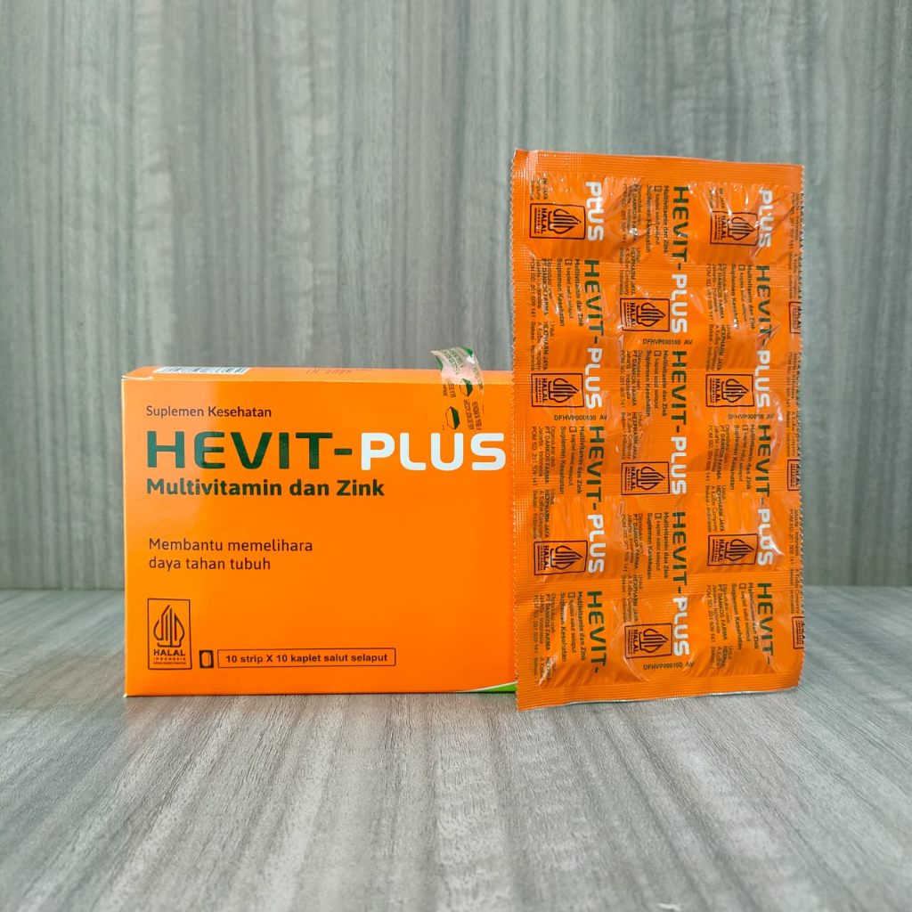 Jual Hevit-Plus 10 Tablet/Strip | Shopee Indonesia