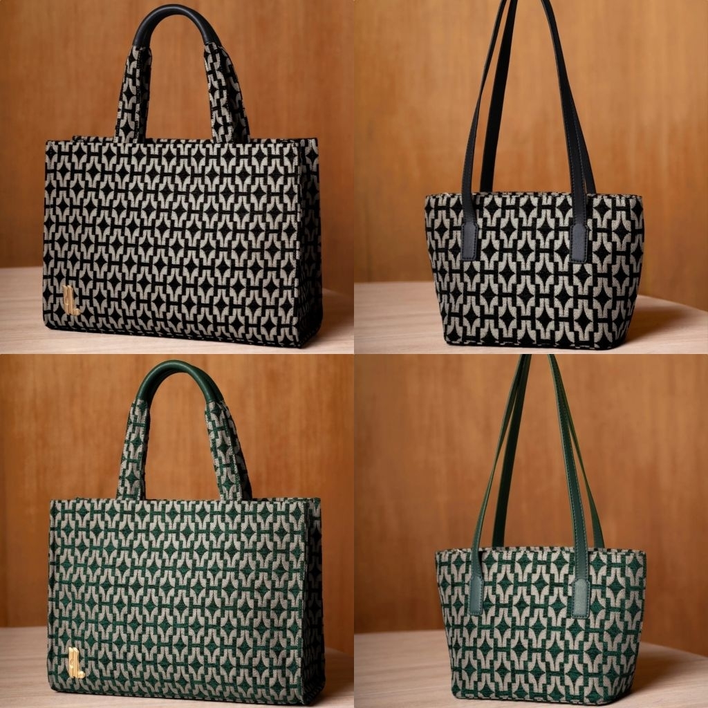 Jual Signature H Jacquard Totebag Heylocal, Kyoto Totebag & Sling Bag ...