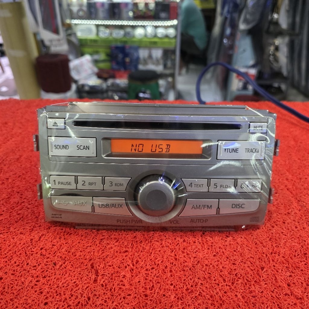 Head Unit TOYOTA AGYA USB CD Aux Radio Orisinil