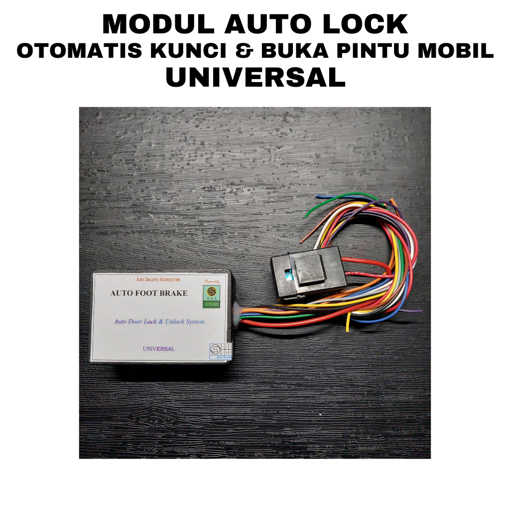 Jual MODUL AUTO LOCK REM OTOMATIS KUNCI BUKA PINTU MOBIL UNIVERSAL ...