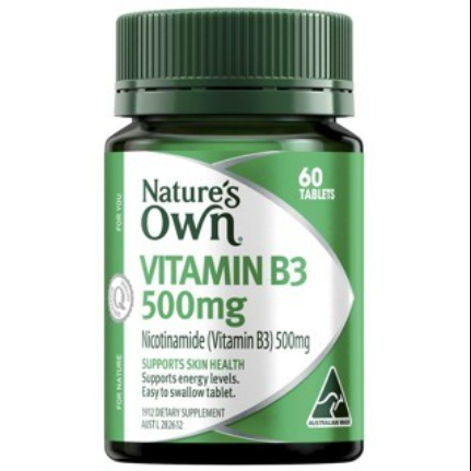 Jual Nature’s Own Vitamin B3 60 Tablets Original Australia | Suplemen ...
