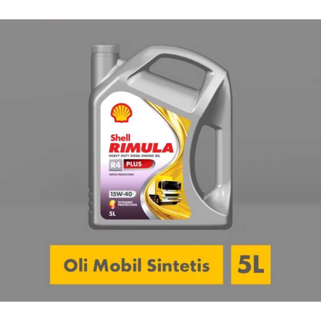 Jual SHELL RIMULA SAE 15W-40, Oli Mesin Diesel 15W40 R4 Plus GALON ...