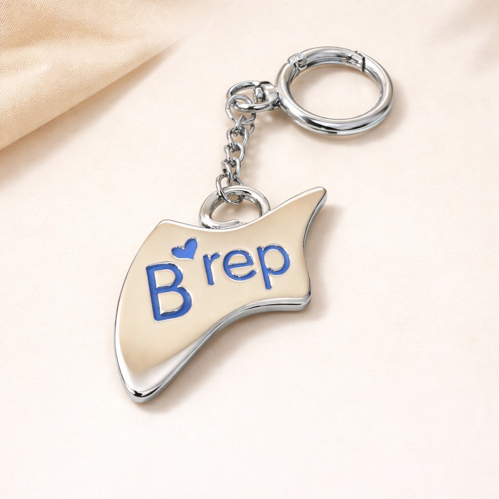 Jual Bagrep Gantungan Kunci Besi Stainless B'rep / Keychain B'rep ...