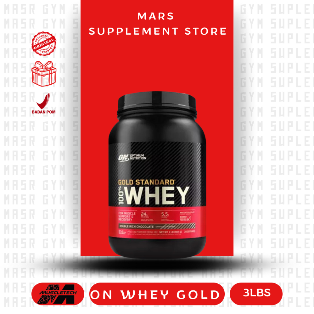 Jual Optimum Nutrition Gold Standard 100% Whey Protein 2 lbs | Primary ...