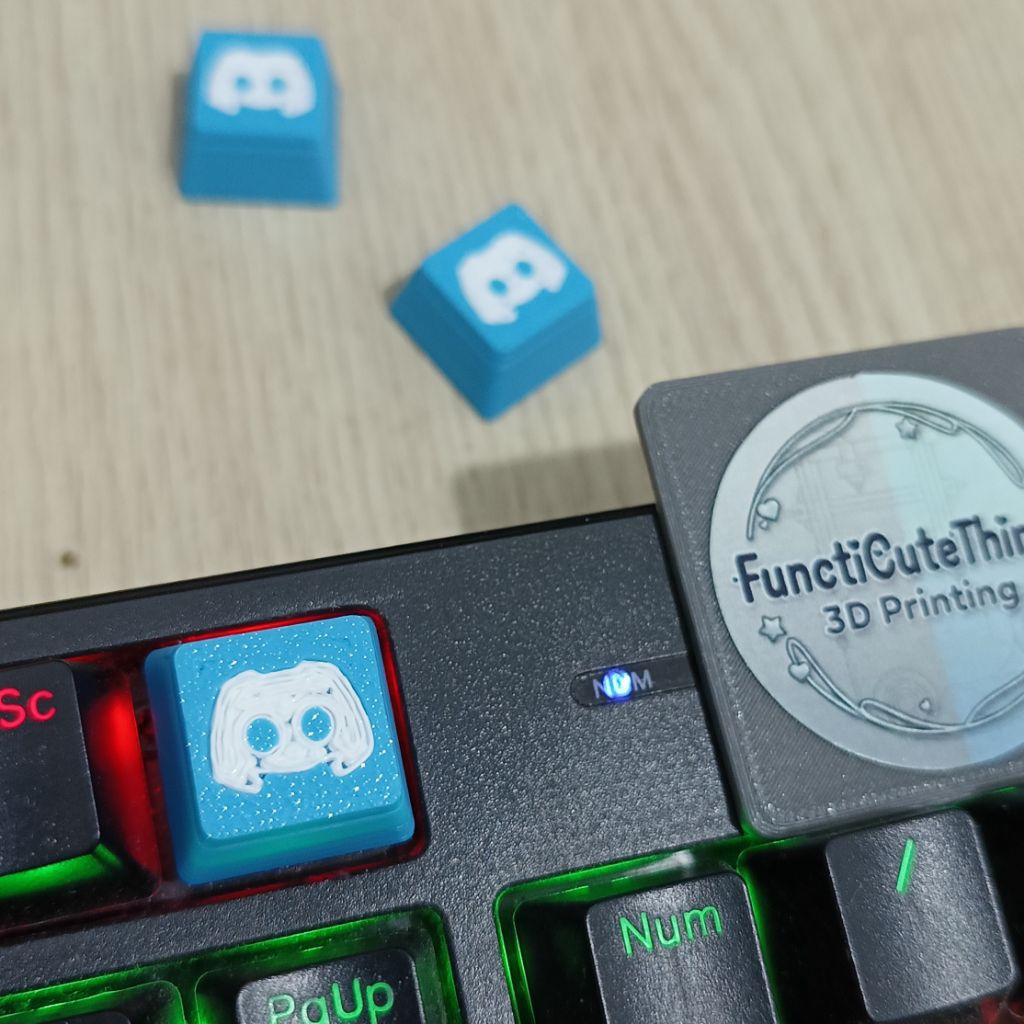 Jual Keycaps Logo Discord Mechanical Keyboard 3D Printing | Shopee ...