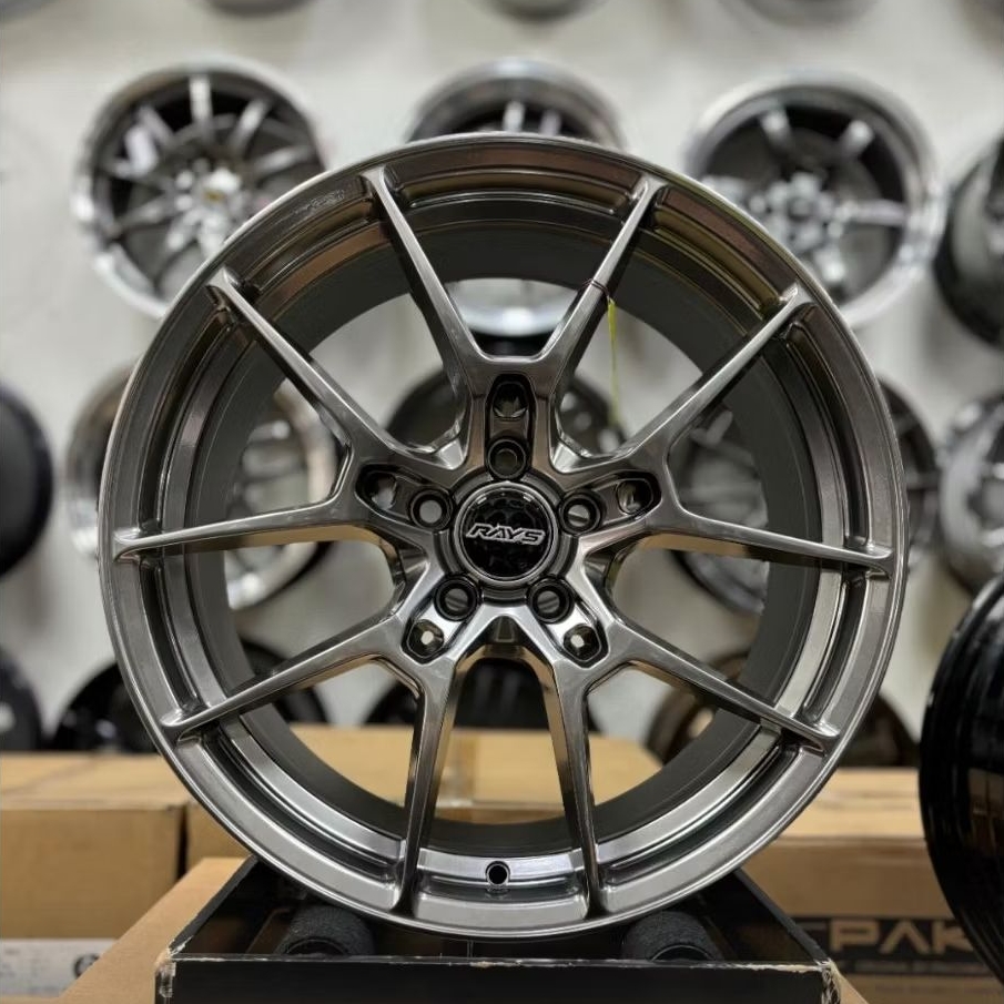 Jual velg mobil ring 18 RAYS G025 PCD 5X108 velg racing r18 Chery J6 ...