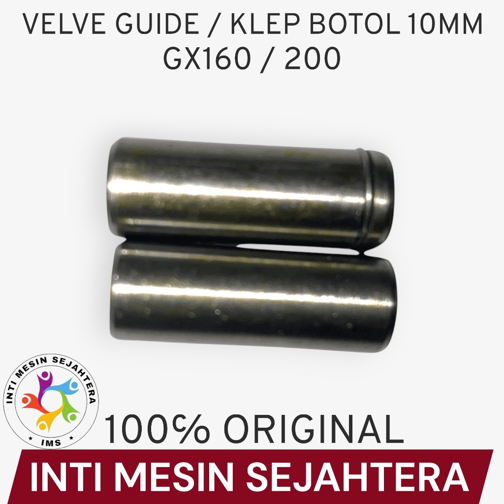Jual GX160 / GX 200 Valve Guide / Bush Klep Botol 10mm MOTORO ORIGINAL ...