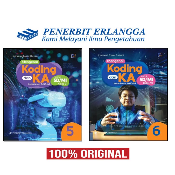 Jual Mengenal Koding dan KA Kecerdasan Artifisial SD/MI Kelas 5 6 ...