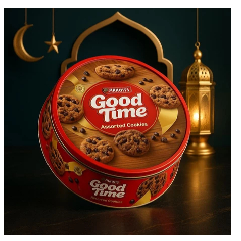 Jual Good Time Double Choc Chocolate Chips Cookies Kaleng BESAR 223.5 ...