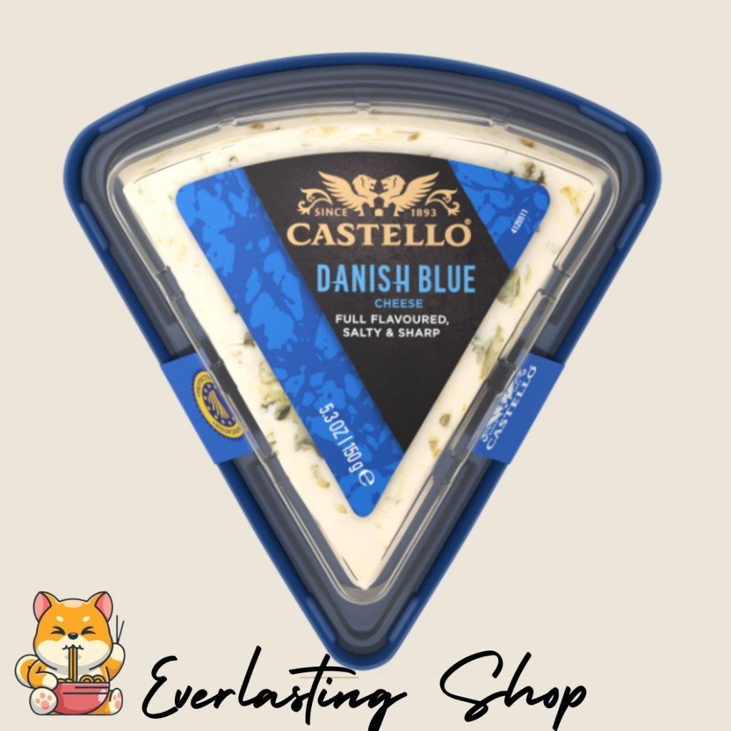 Jual castello danish blue cheese 100g keju biru import original denmark ...