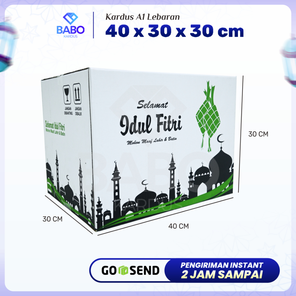 Jual BOX PARCEL A1 BESAR ~ 40x30x30 cm ll Kardus || Lebaran || Idul ...