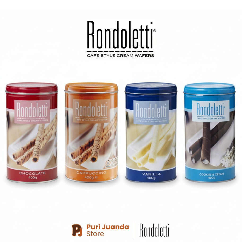 Jual Rondoletti Wafer Roll Astor Coklat Cappuccino Vanilla Cookies ...