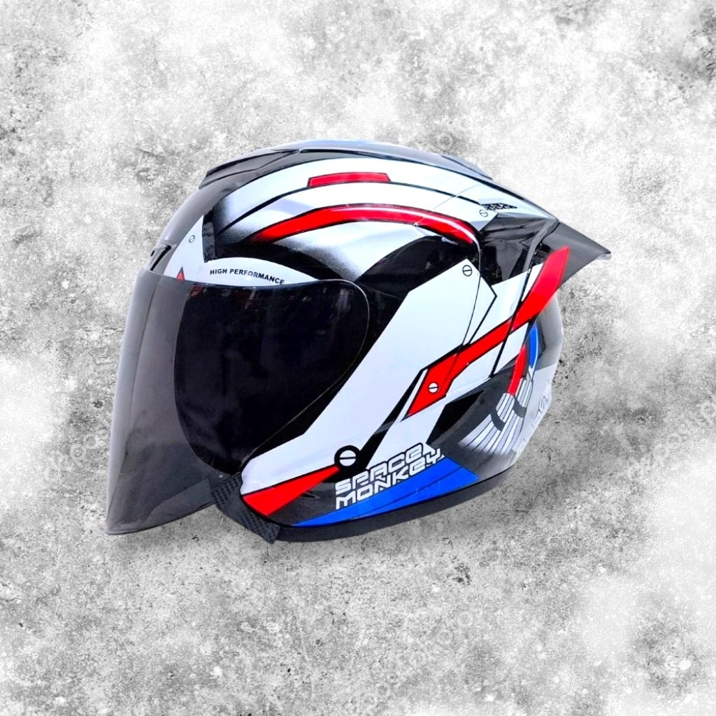 Jual Helm SEV Octopus Monkey Original - Paket Ganteng Termurah - Helm ...