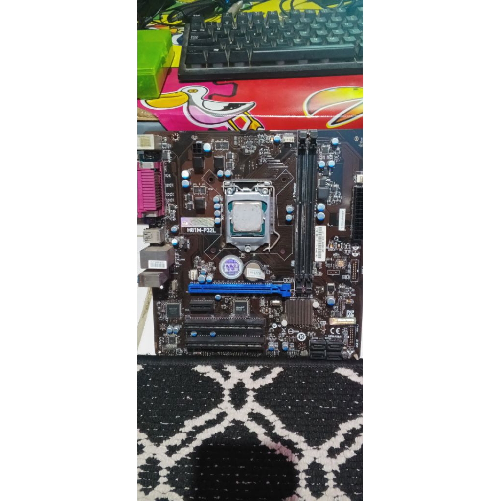Jual motherboard H81 Wearness normal | Shopee Indonesia