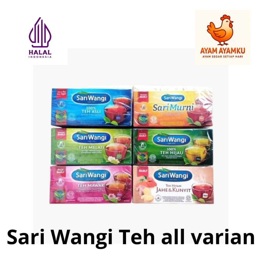 Jual SariWangi Teh Celup all variant | AYAM AYAMKU | Shopee Indonesia