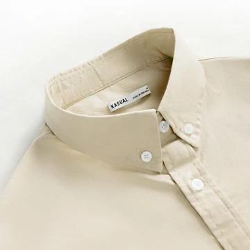 Kasual Kemeja Oxford Maya Blue