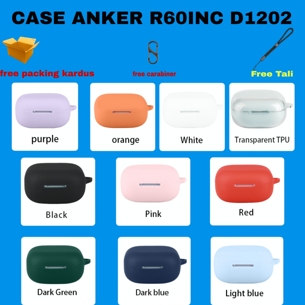 Jual Case Casing Cover Silicone Protective Anker Soundcore R60i NC ...