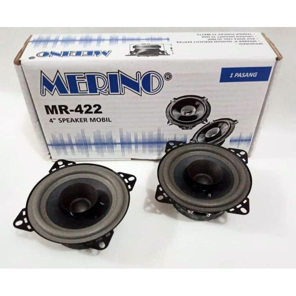 Jual Speaker Coaxial Standard Mobil Universal 4 inch MR 422 kualitas ...