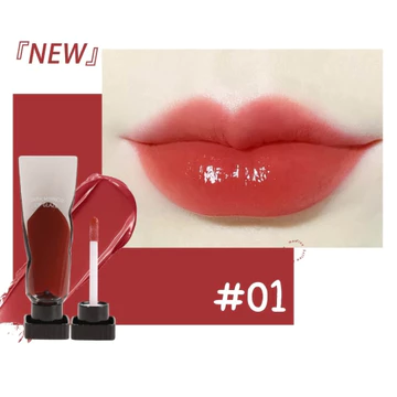 Lip Glossy Mirror Lip Glaze Stain Glossy Lipstik Cute Unique Tahan Lama XX108