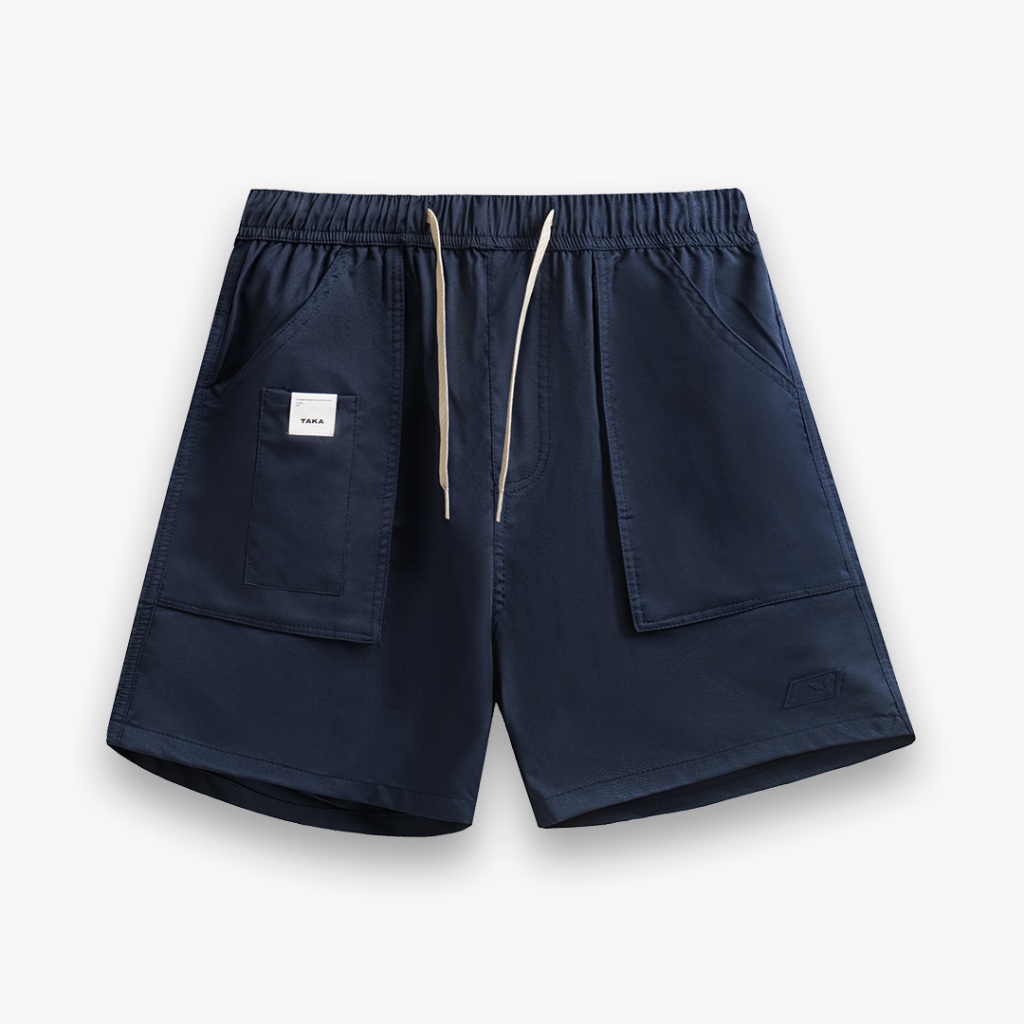 Jual Taka Craft - Baker FlexTile Shorts Mens Navy | Shopee Indonesia