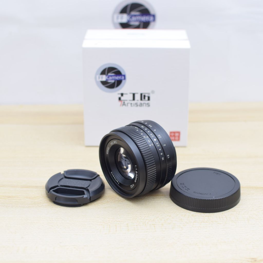 Jual LENSA FIX 7ARTISANS 50MM F1.8 FOR SONY EMOUNT LENSA BOKEH MURAH ...