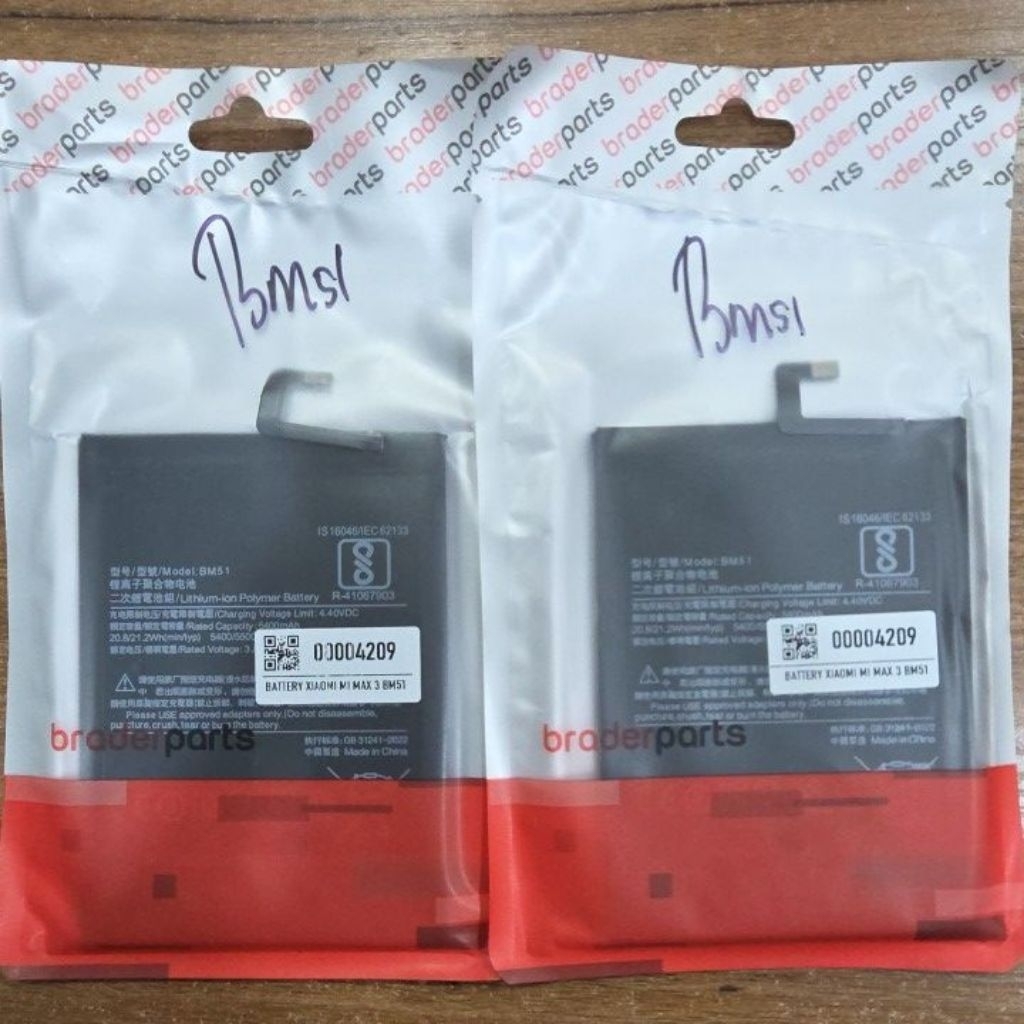 Jual BATERAI BATTERY MI MAX 3 / BM51 ORI BRADERPARTS | Shopee Indonesia