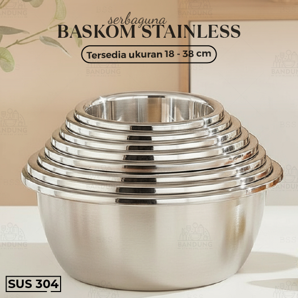 Jual Baskom Stainless Terlengkap & Harga Terbaru Agustus 2026 | Shopee ...