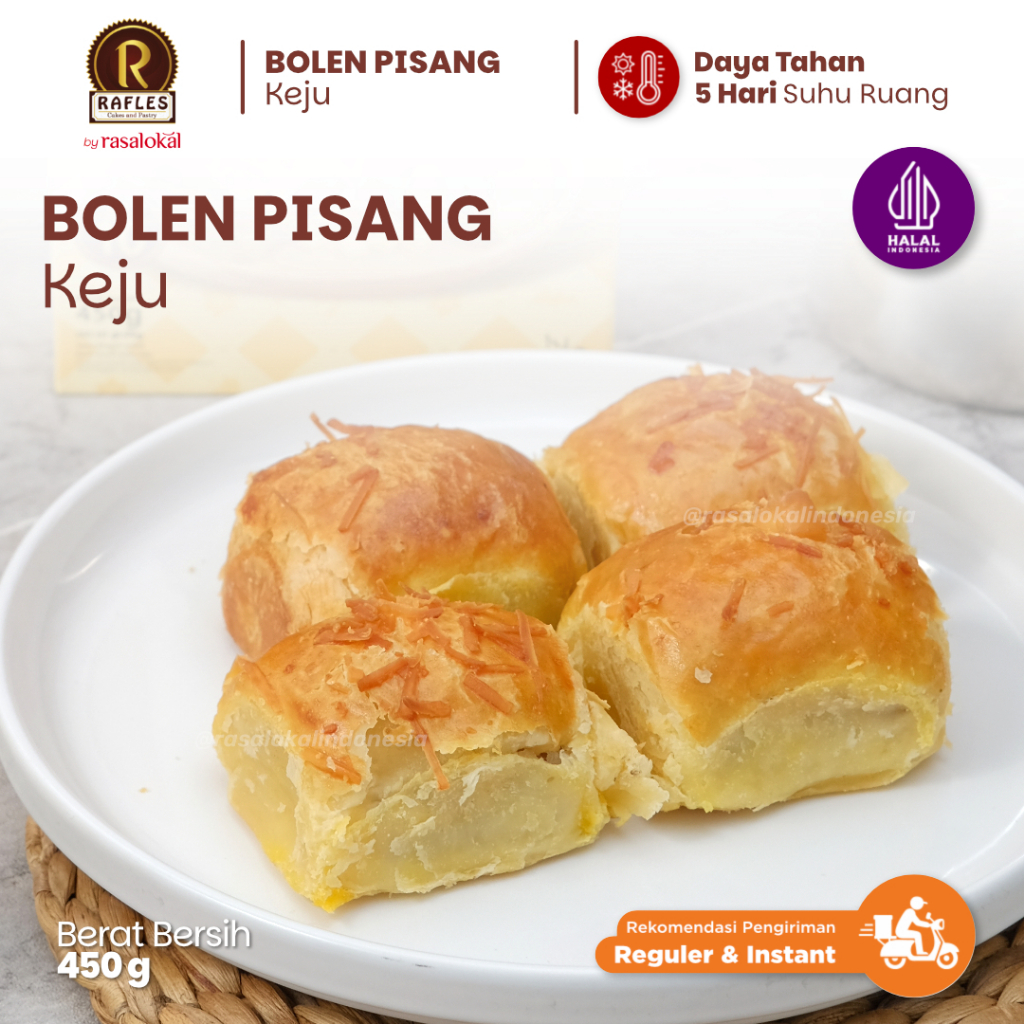 Jual Rafles Bolen Pisang Keju By Rasalokal | Shopee Indonesia