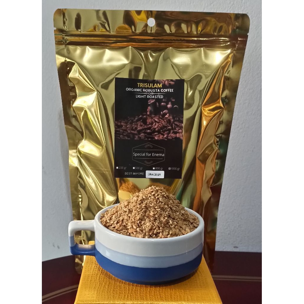 Jual Kopi Enema Organik Light Roasted 1 kg | Shopee Indonesia