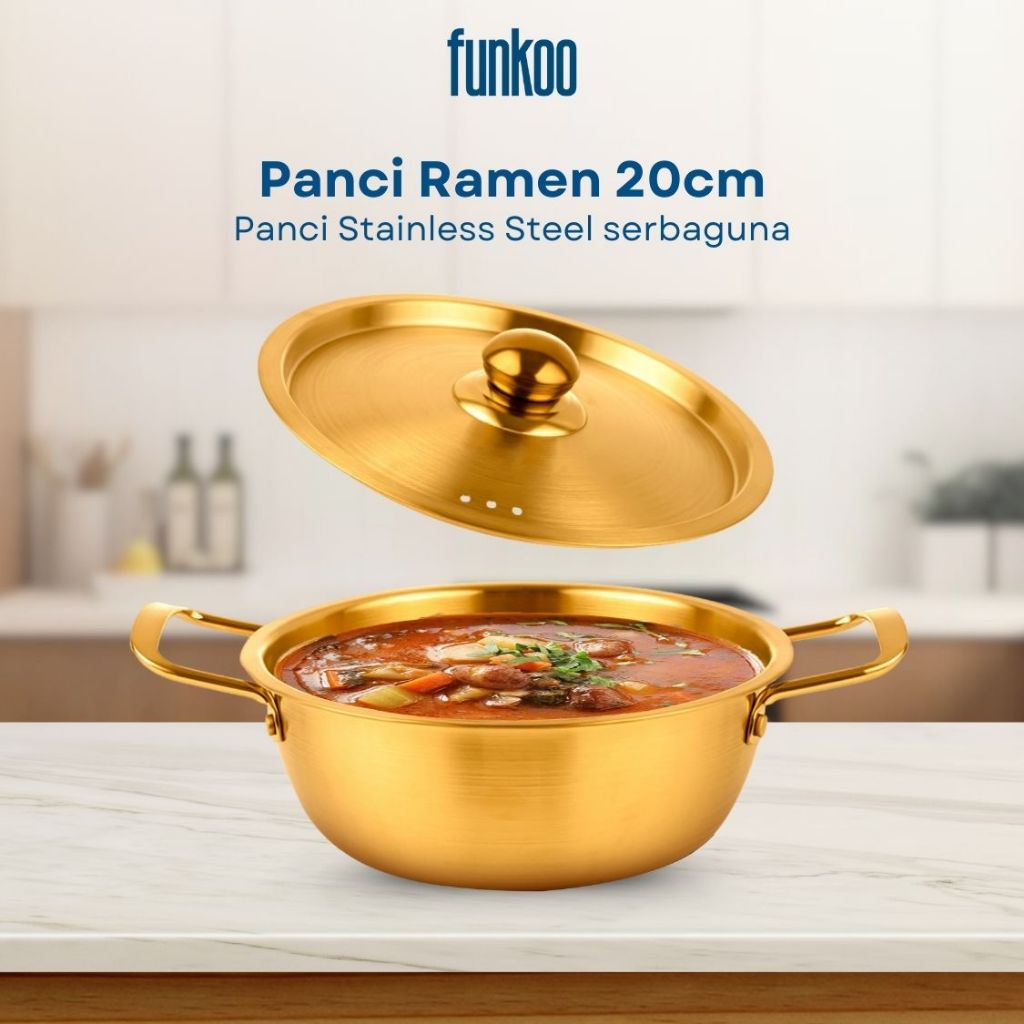 Jual Funkoo Panci Ramyun Korea / Pot Ramyun Asli Korea / Panci Ramen ...
