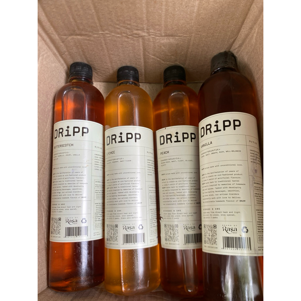 Jual DRiPP Syrup Botol 760ml // Exp 2026/2027 | Shopee Indonesia