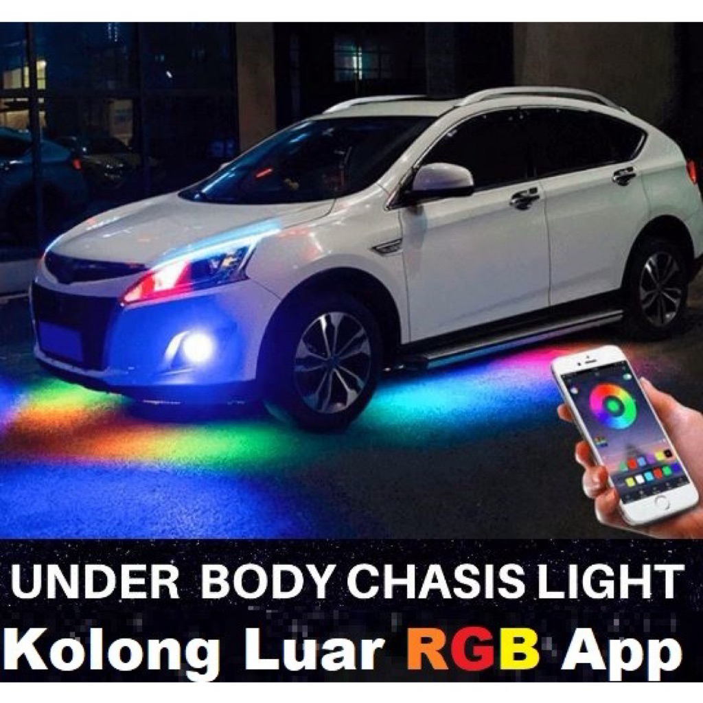Jual UNDERGLOW MOBIL / LAMPU BAWAH MOBIL / UNDER GLOW RGB / LAMPU JALAN ...