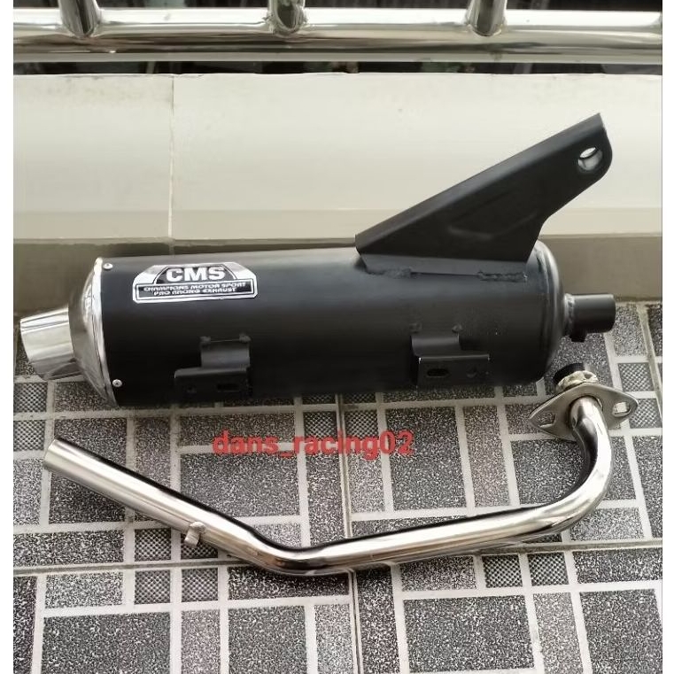 Jual Knalpot matic standar racing Ujung croom bas adem Beat/beat karbu ...