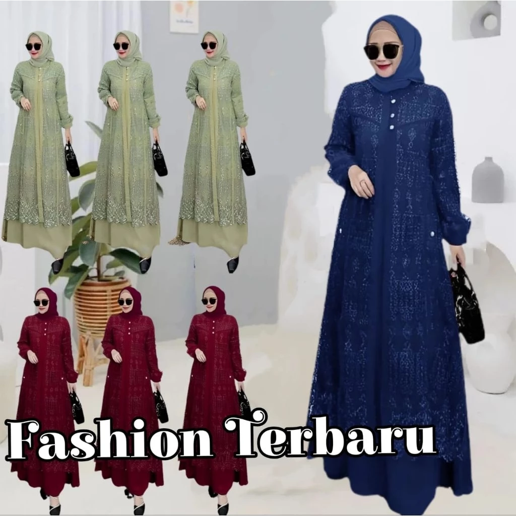 Gamis Burkat Crinkle Airflow Adem Premium 2026