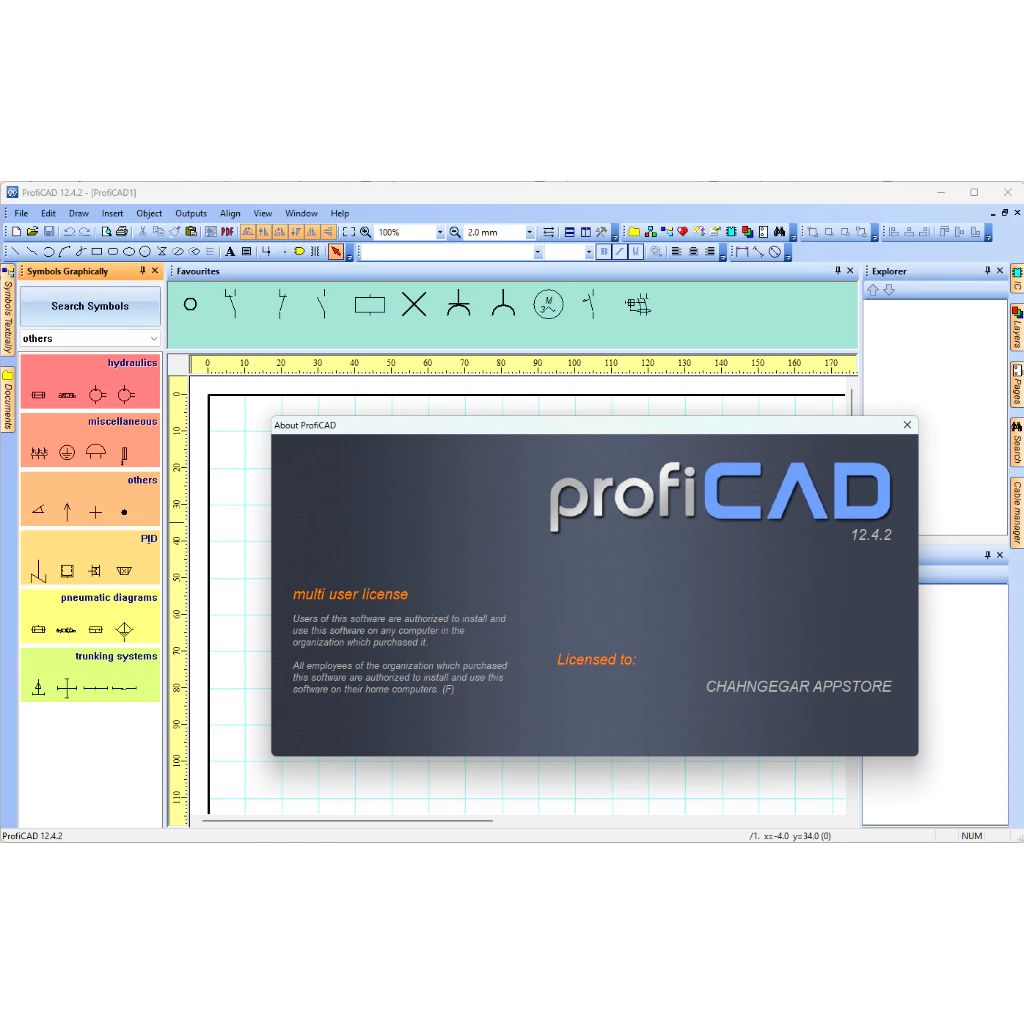 Jual ProfiCAD 2026 Full Version Software Electrical Diagram CAD ...