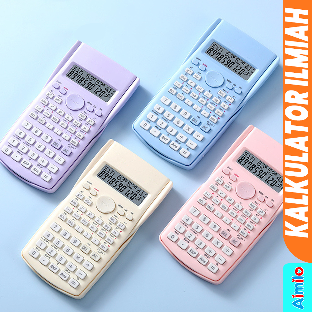 Jual Aimilo - Kalkulator Ilmiah Lengkap 240 Fungsi Scientific ...