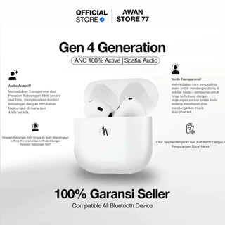 TWS Bluetooth Gen 4 2024 Wireless Charging ANC