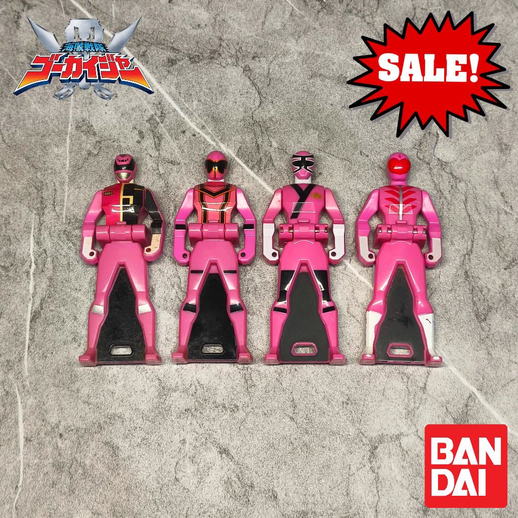 Jual Gokaiger Ranger Key Pink Ranger Super Sentai Power Ranger Key ...