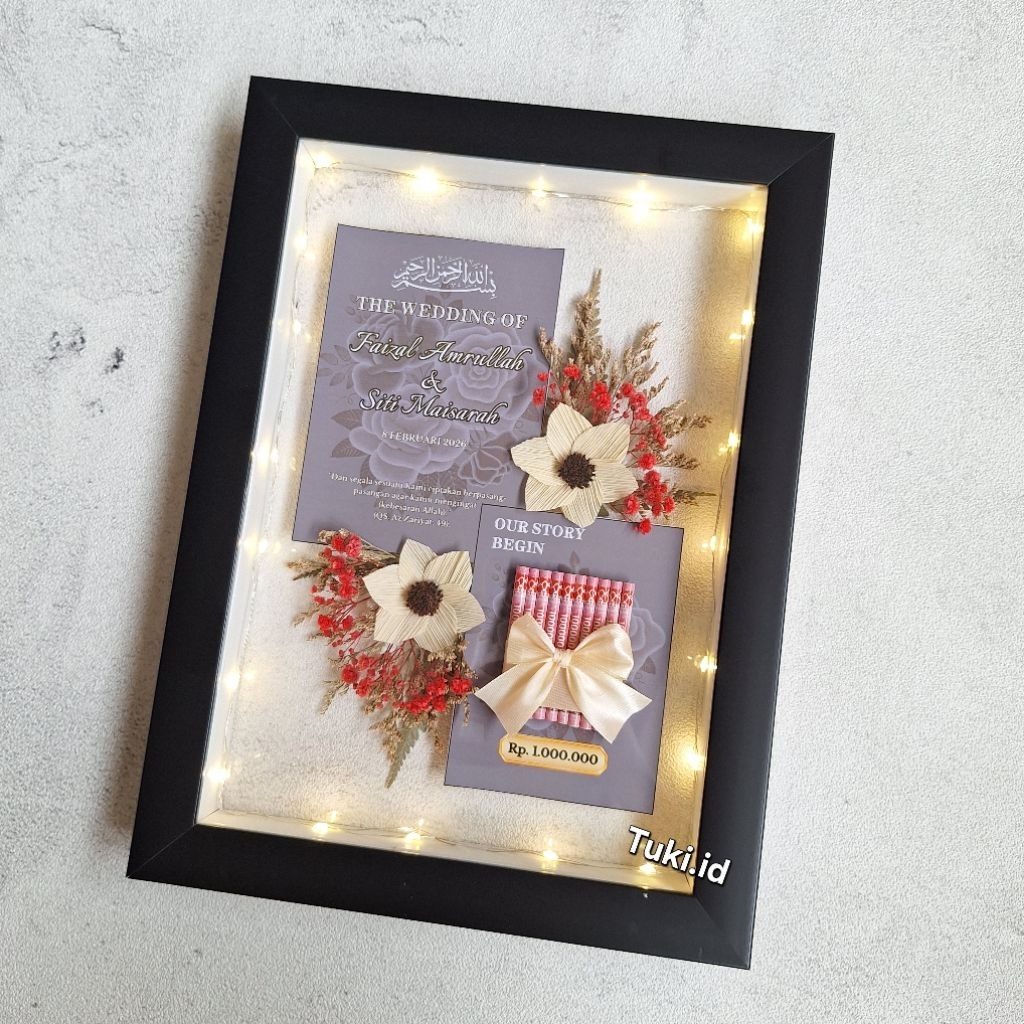 Jual FRAME MAHAR 3D AKRILIK | FRAME AKRILIK | BINGKAI MAHAR 3D CUSTOM ...