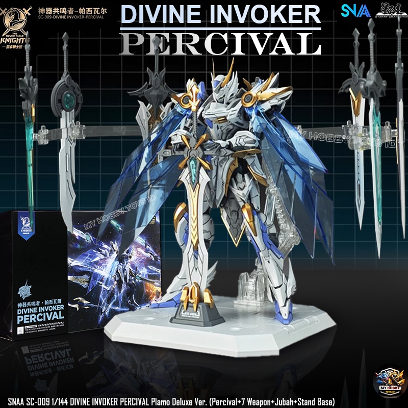 Jual Action Figure Gundam SNAA Percival Divine Invoker 1/144 Deluxe ...