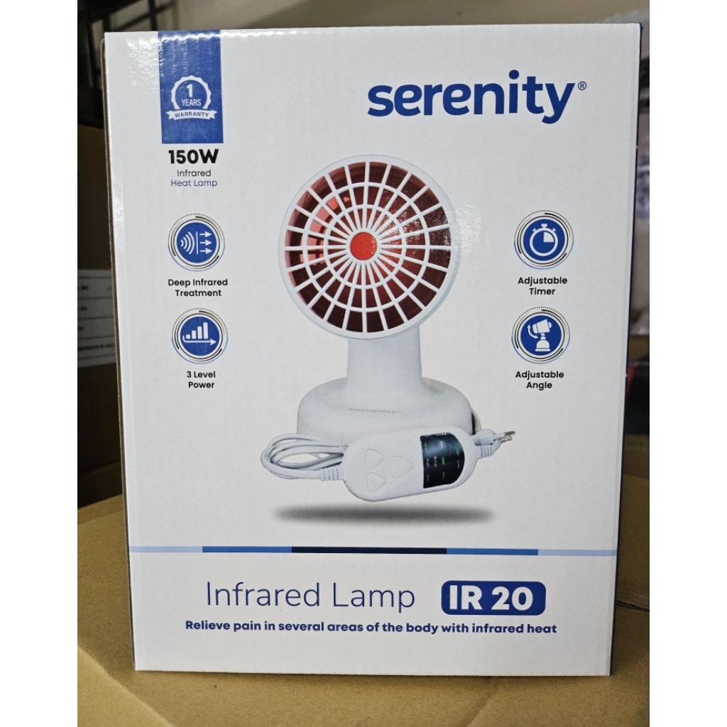 Jual Serenity Infrared IR20 Timer Lampu Terapi Philips 150 watt ...