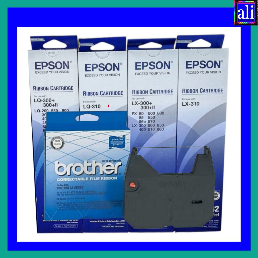Jual RIBBON BROTHER 1030 & RIBBON EPSON ERC-38 B LQ-300 LQ-310 LX-300 ...