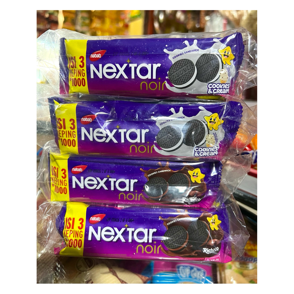 Jual Nextar Noir Renceng 10 Bungkus | Shopee Indonesia