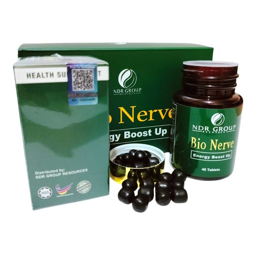 Jual BIO NERVE MALAYSIA ORIGINAL ISI 40PIL/BOTOL | Shopee Indonesia