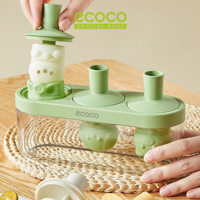 Jual ECOCO Vertical Ice Cube Mold - Cetakan es krim food grade silikon ...